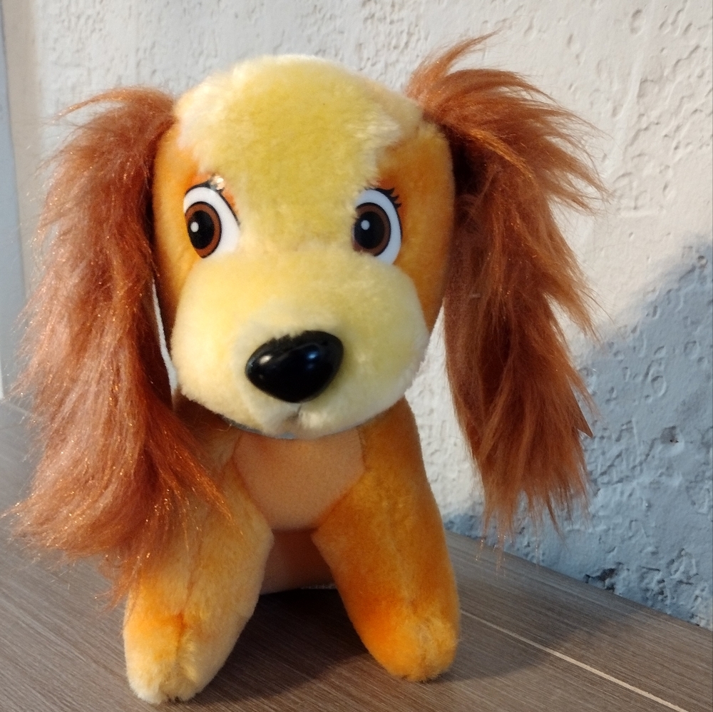 Vintage Walt Disney's Lady and the Tramp Plush